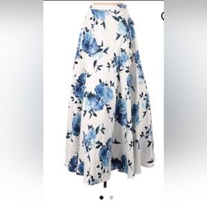 Puffy Skirt, Maxi, Floral